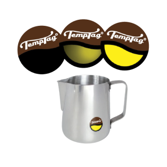 Temptag' Coffee Milk Temerapture Indicator