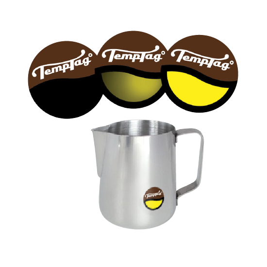 Temptag' Coffee Milk Temerapture Indicator